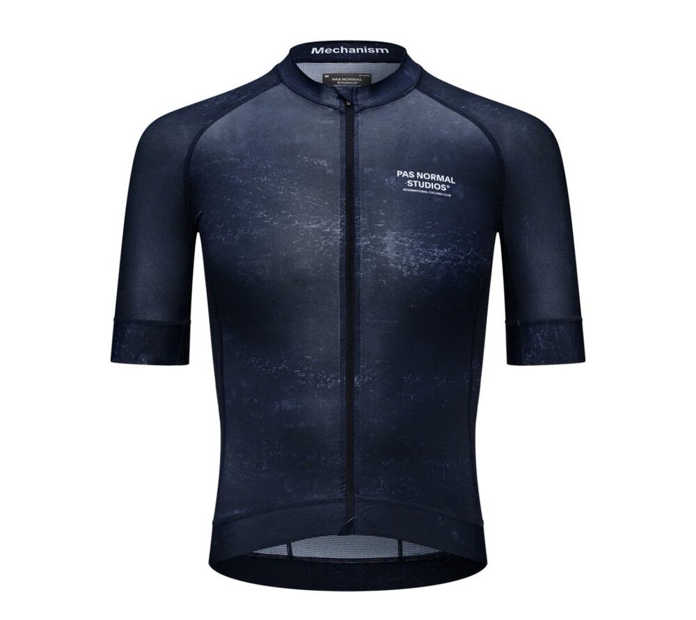 Pas Normal Studios Mechanism Jersey AOP Indigo Size Small